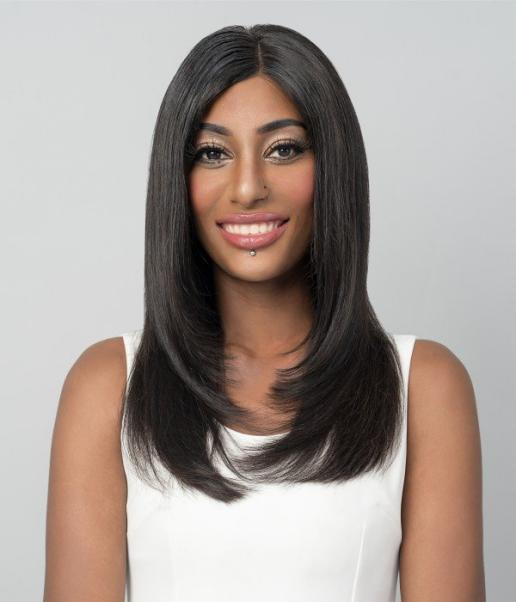 Eos | 100% Human Hair Straight 13"x4” Lace Wigs with Layers